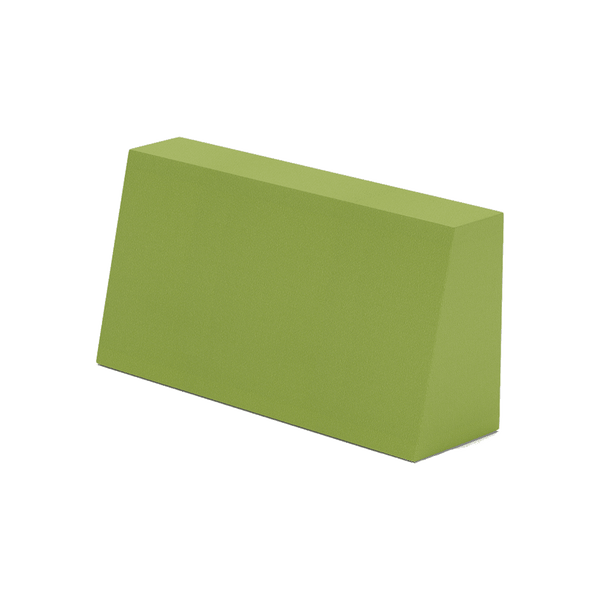 Skrå ryggpute på mål i Sunbrella - Verde - S4231