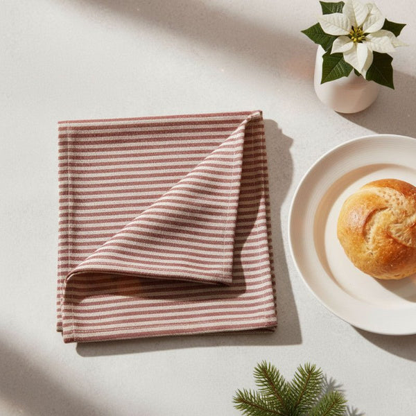 Santa Hør Juleserviet