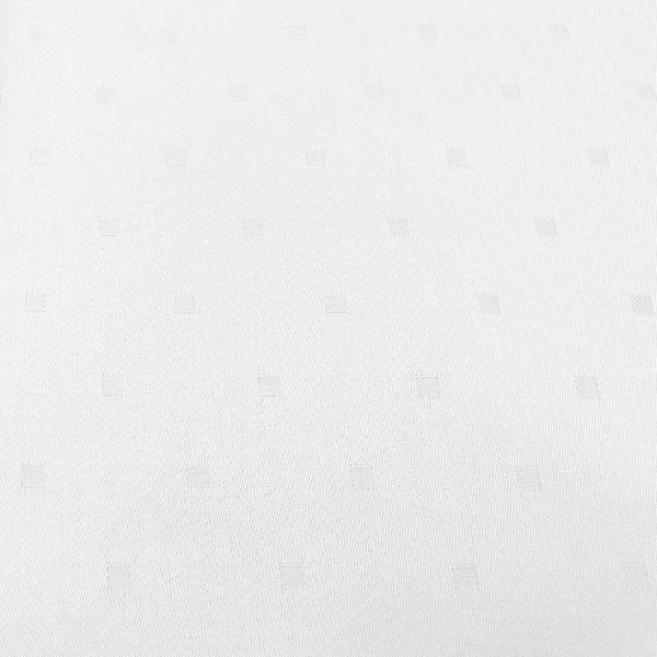 Stoffprøve – egyptisk damask - White - D1050