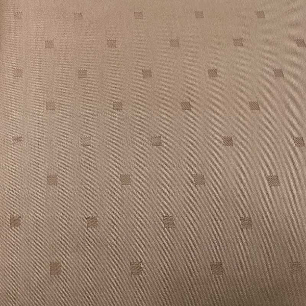 Stoffprøve – egyptisk damask - Nutmeg brown - D1052