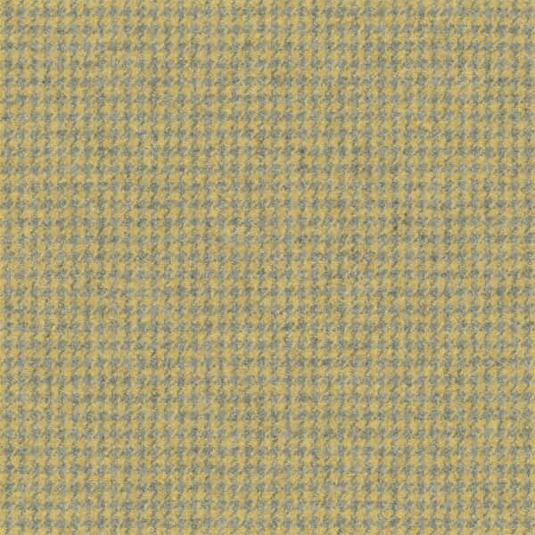 Stoffprøve – Sherlock i ull, mønstret - Oil Yellow - S7103