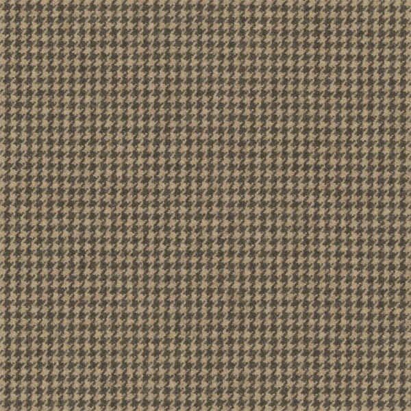 Stoffprøve – Sherlock i ull, mønstret - Iced Coffee - S7102